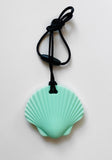 Chew Buddy - Sensory Necklace Seashell Pendant