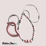 NEW! Bubba Chew -Blushing Silicone Necklace