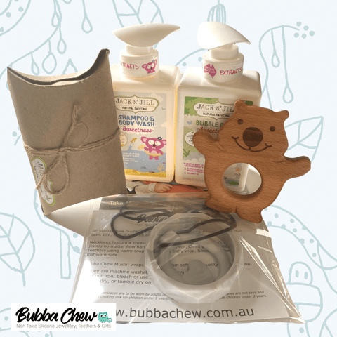 Bubba Chew Bath and teether gift pack