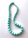 Necklace - Charmed For Kids ~ New Peach & Aqua Necklace