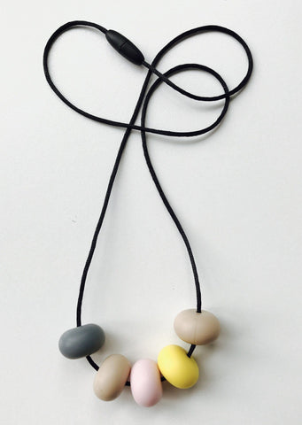 Necklace - New Bubba Chew Abacus Beads Gelato Mix